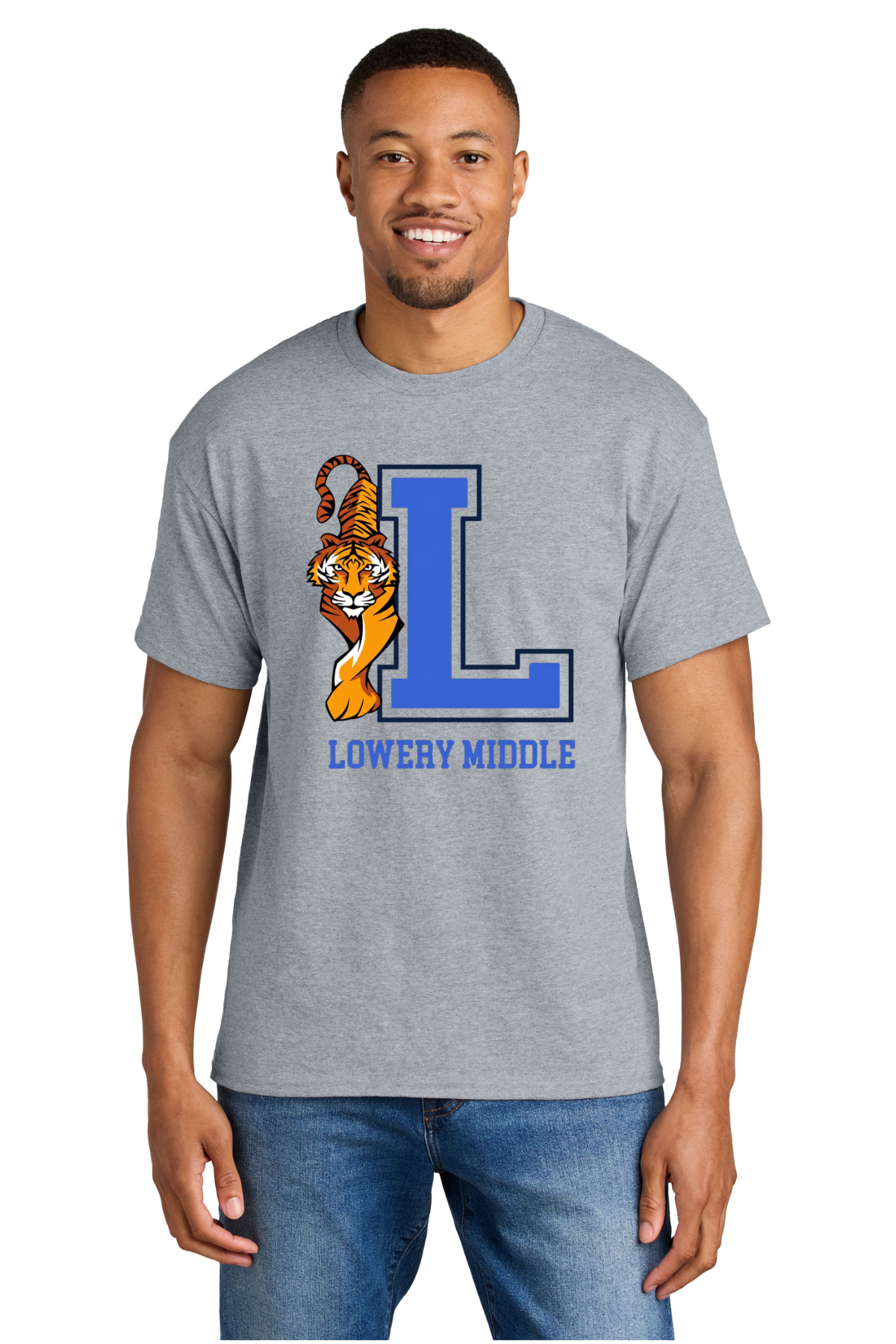 Lowery Middle Grey T Shirt