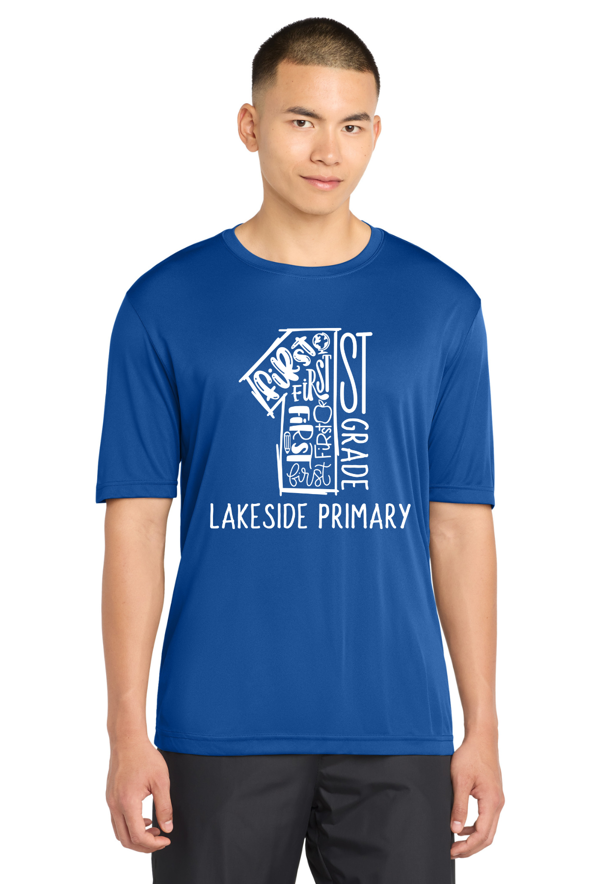 Lakeside Primary First Grade Class Shirt - Dri Fit (Royal Blue) - PRE ORDER UNTIL AUGUST 28th