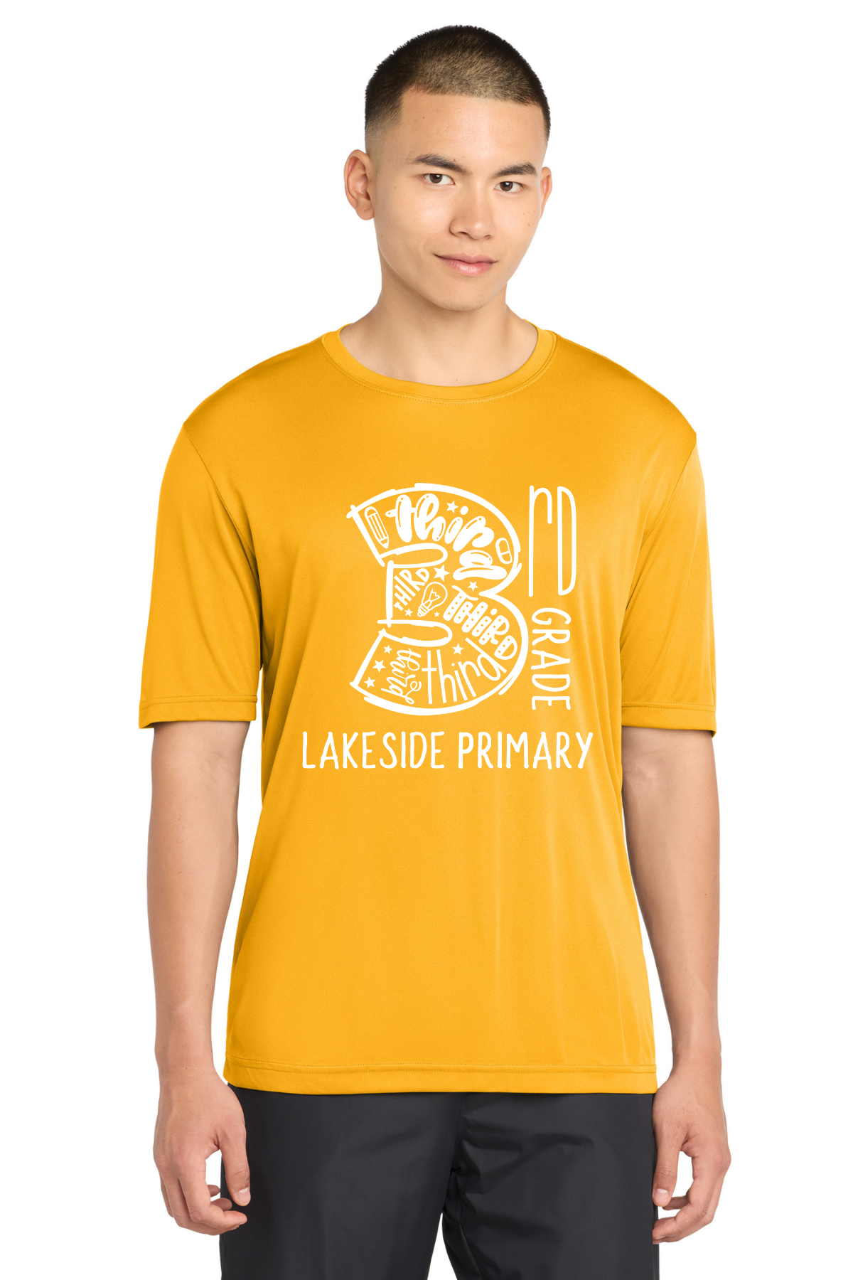 Lakeside Primary Third Grade Class Shirt - Dri Fit (Gold) - PRE ORDER UNTIL AUGUST 28th