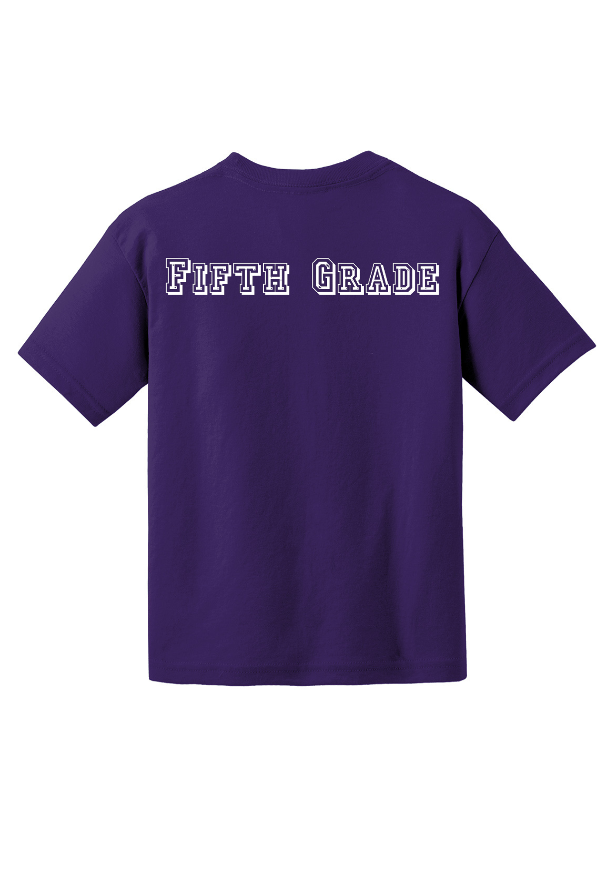 Oak Grove Primary 5th Grade Class Shirts - Purple