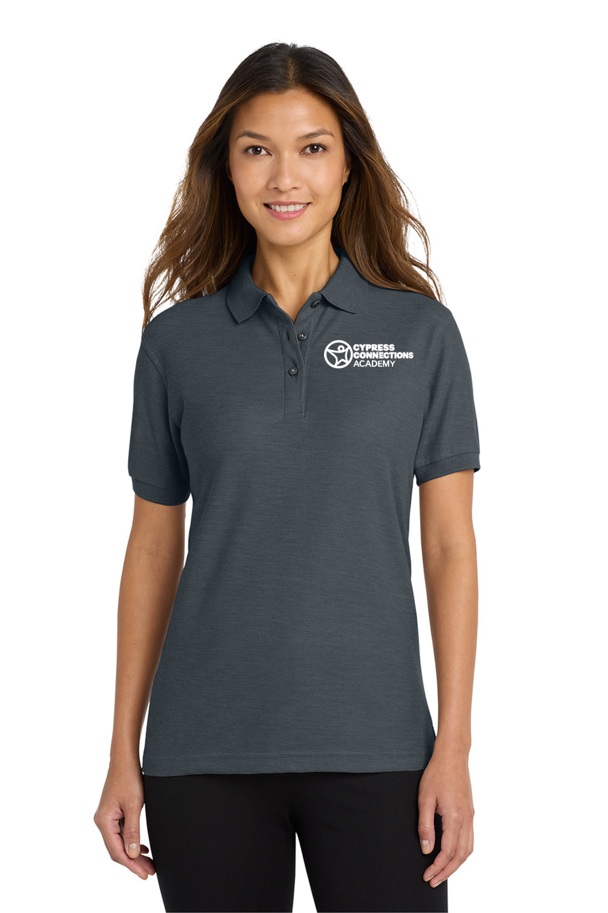 Cypress Connections Academy Women's Silk Touch Polo