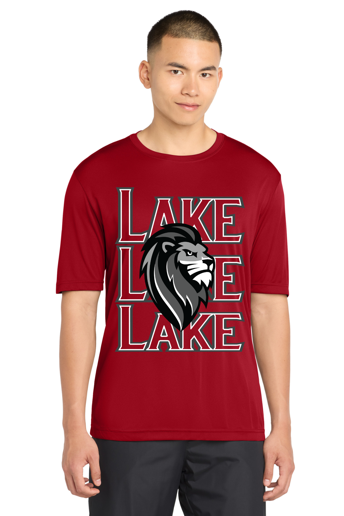 Lake Middle 7th Grade Red Dri Fit Shirt
