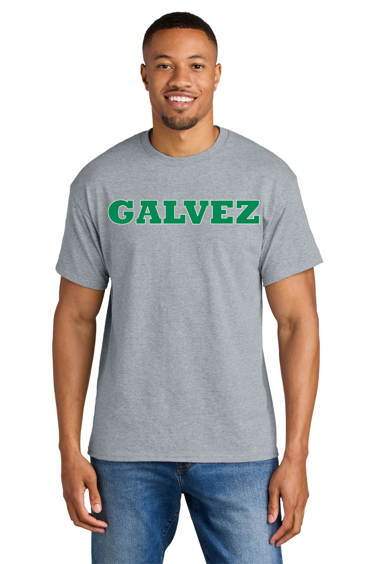 Galvez Middle Short Sleeve T Shirt (GALVEZ) - Grey