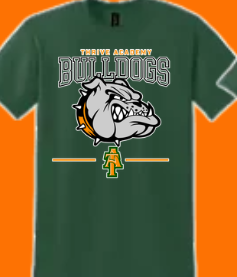 Thrive Bulldog w/ AT T Shirt