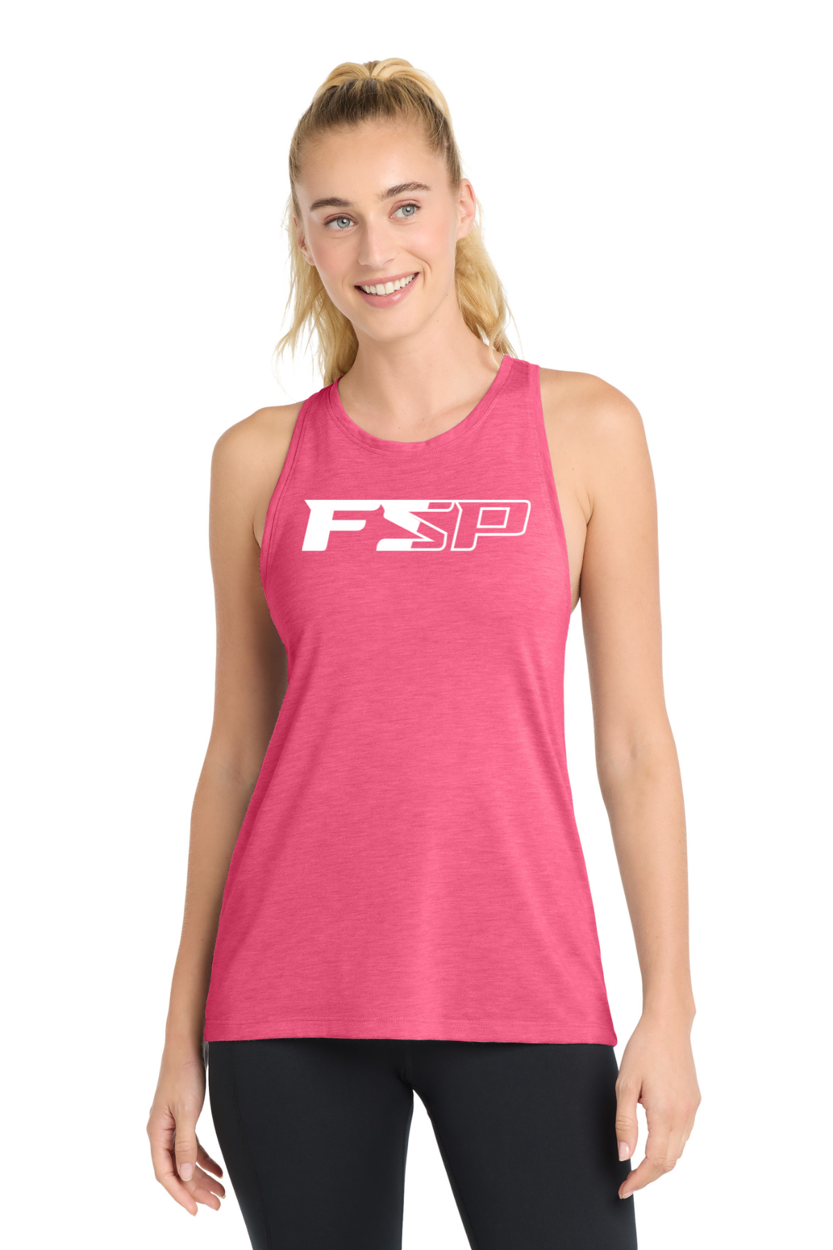 FSP Women's PosiCharge® Tri-Blend Wicking Tank