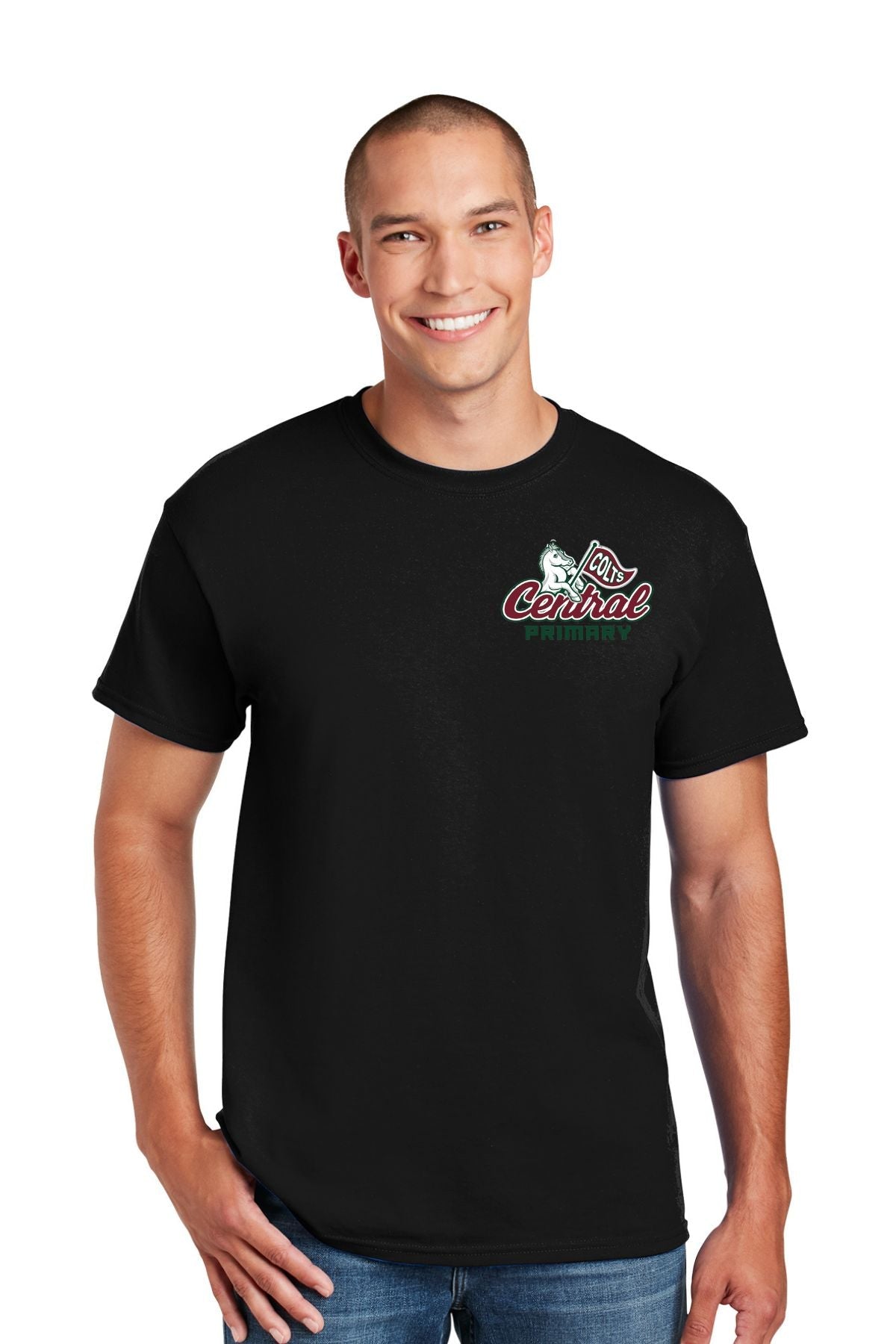 Central Primary Black T Shirt