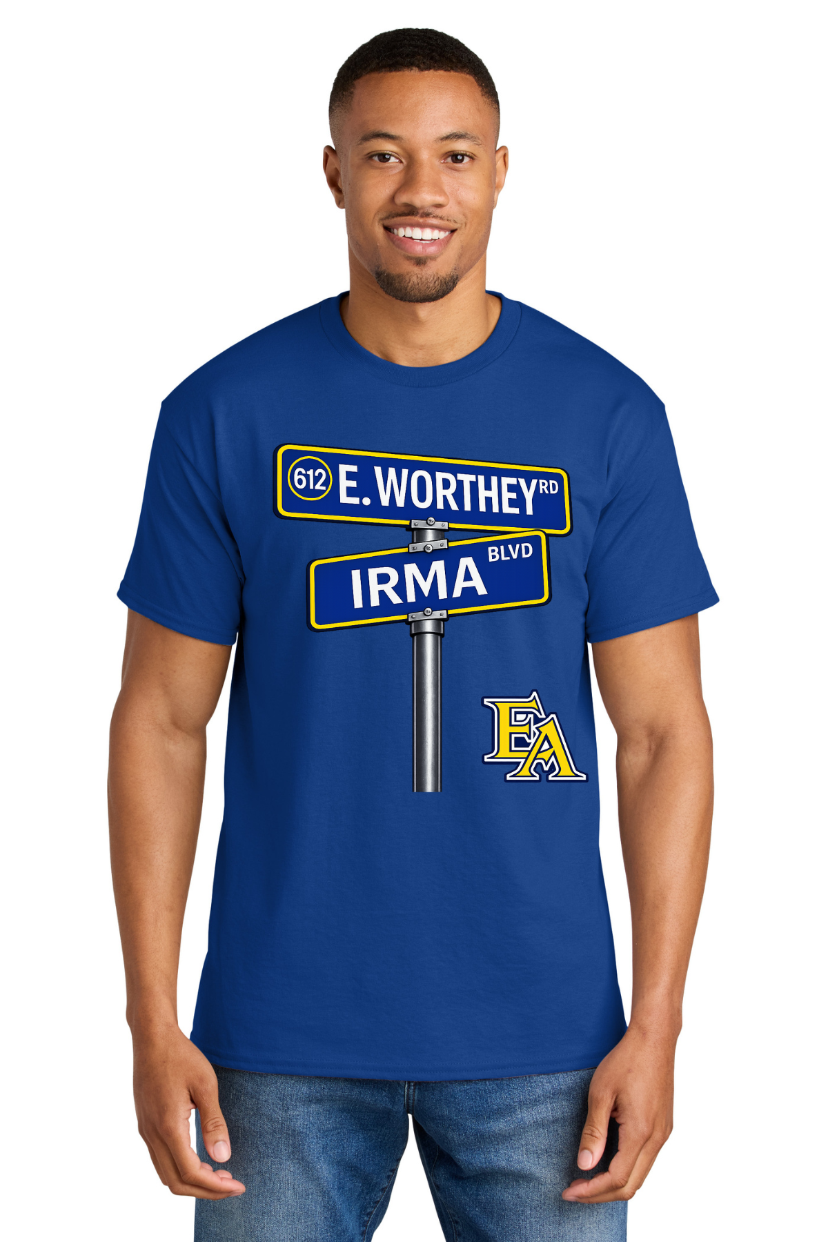 East Ascension High School T Shirt - Spartan Address Design