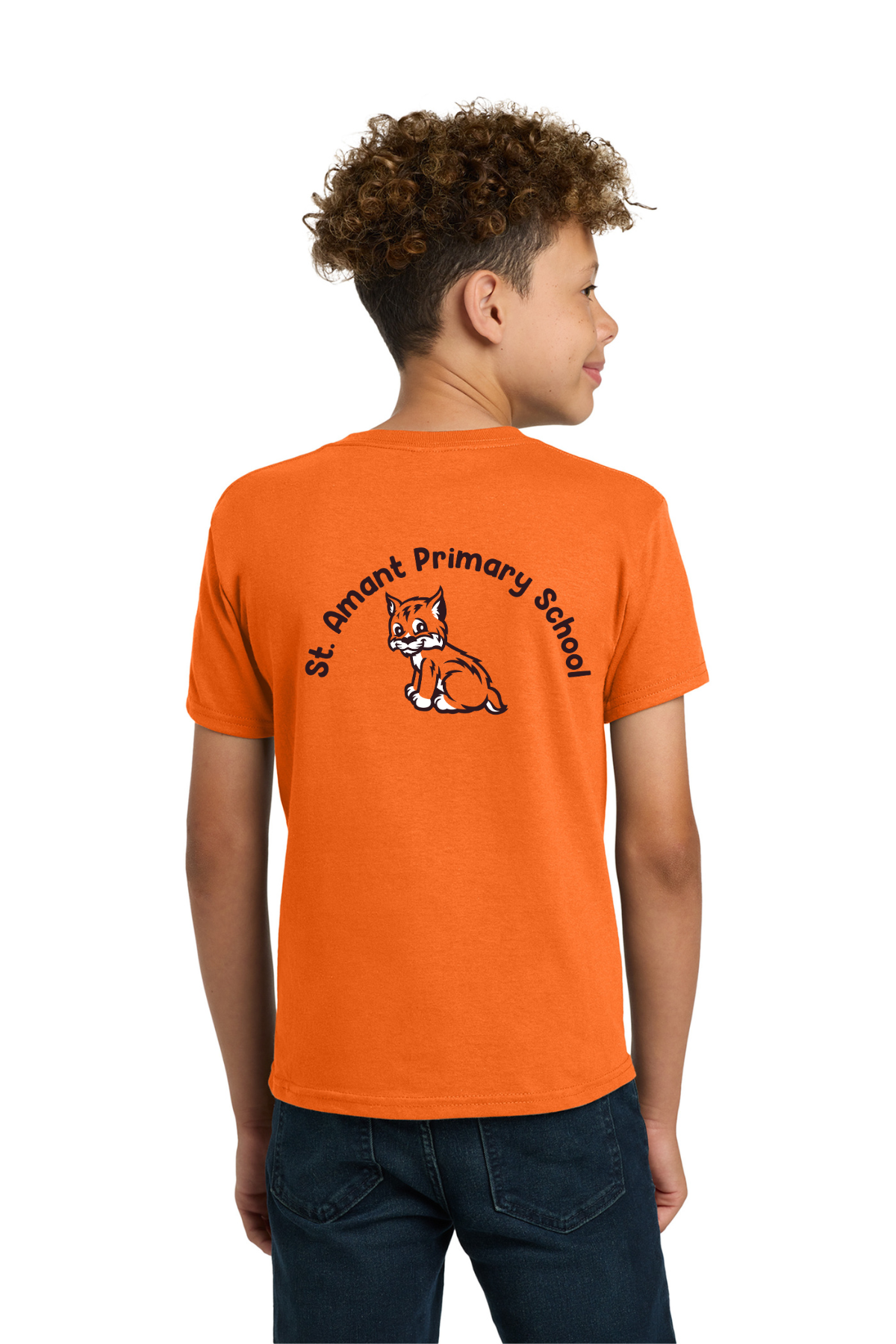 St Amant Primary 5th Grade Class Shirts - Safety Orange