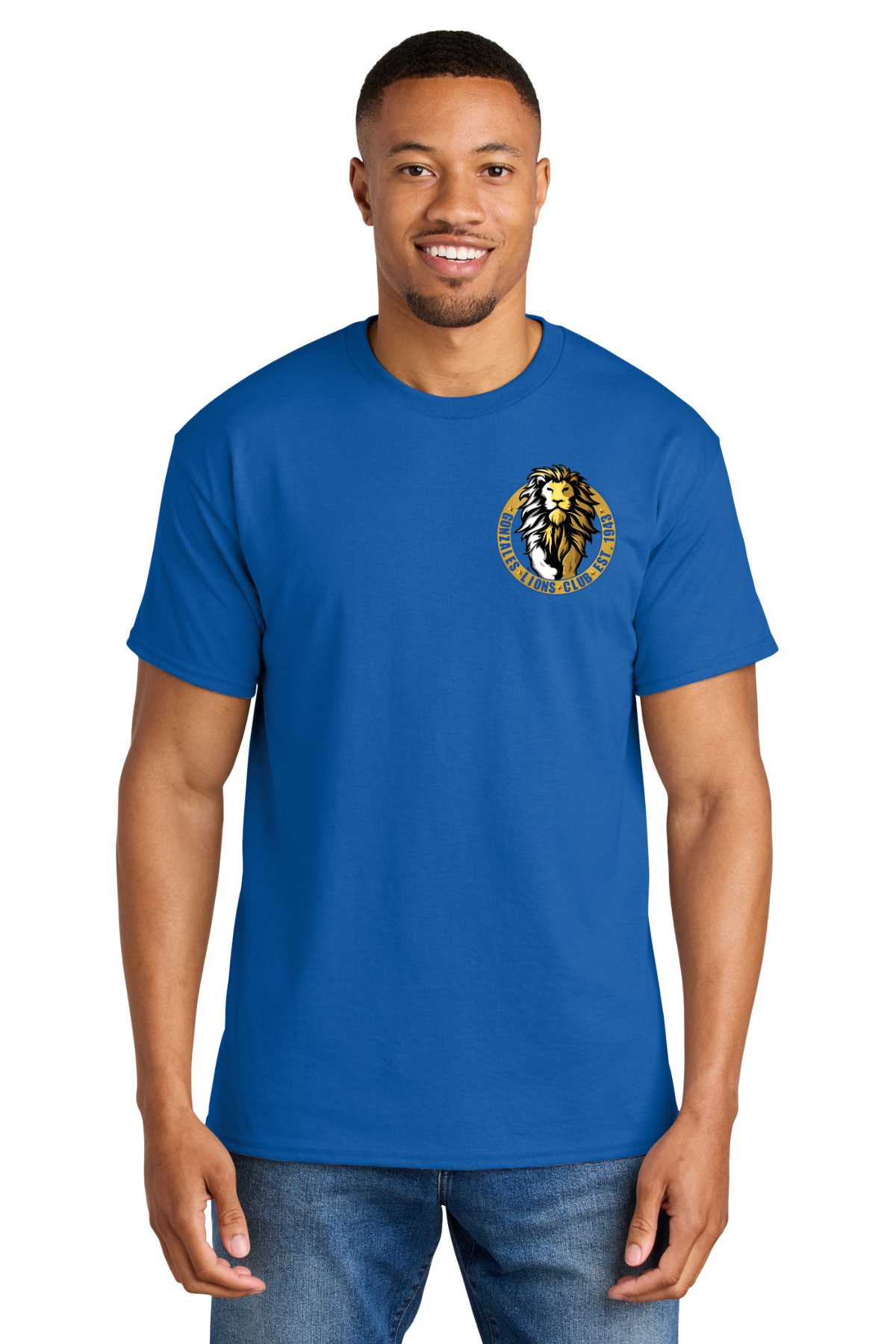 Lions Club Lion Design T Shirt