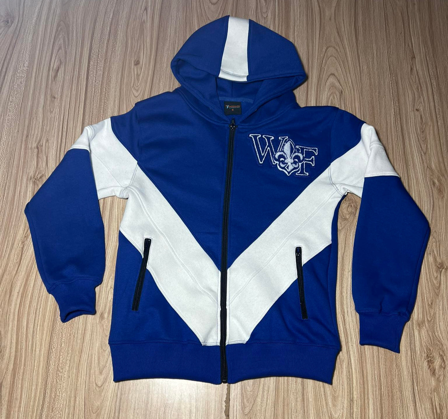 West Feliciana Hooded Full Zip with Contrasting Colors