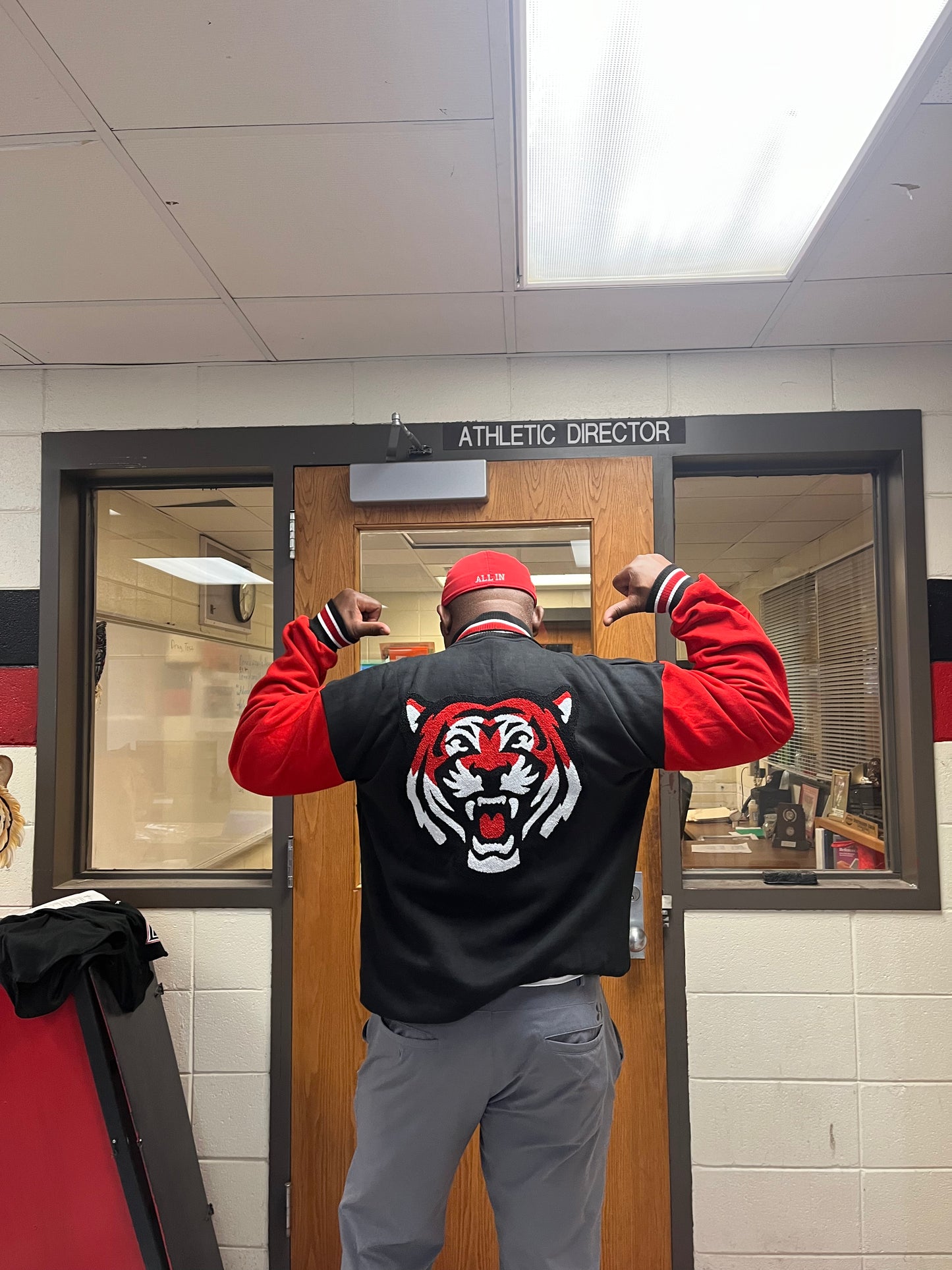Donaldsonville High Half Zip Pullover with Embroidered Logo