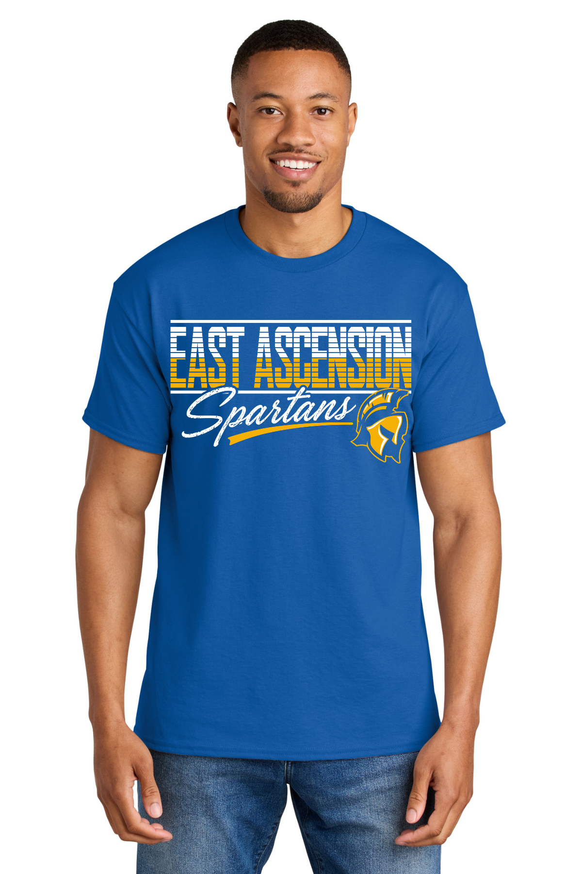 East Ascension High School T Shirt - Spartan Design 1