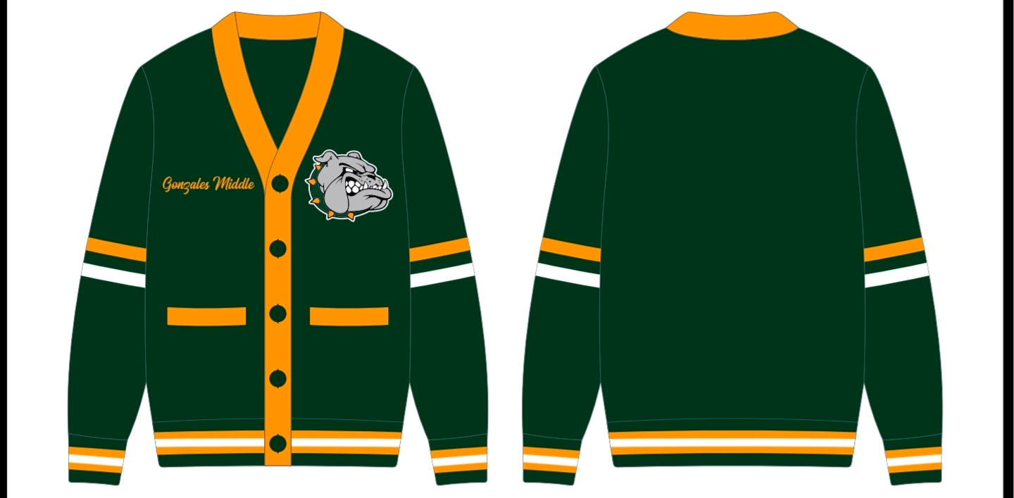 Gonzales Middle Faculty Cardigans