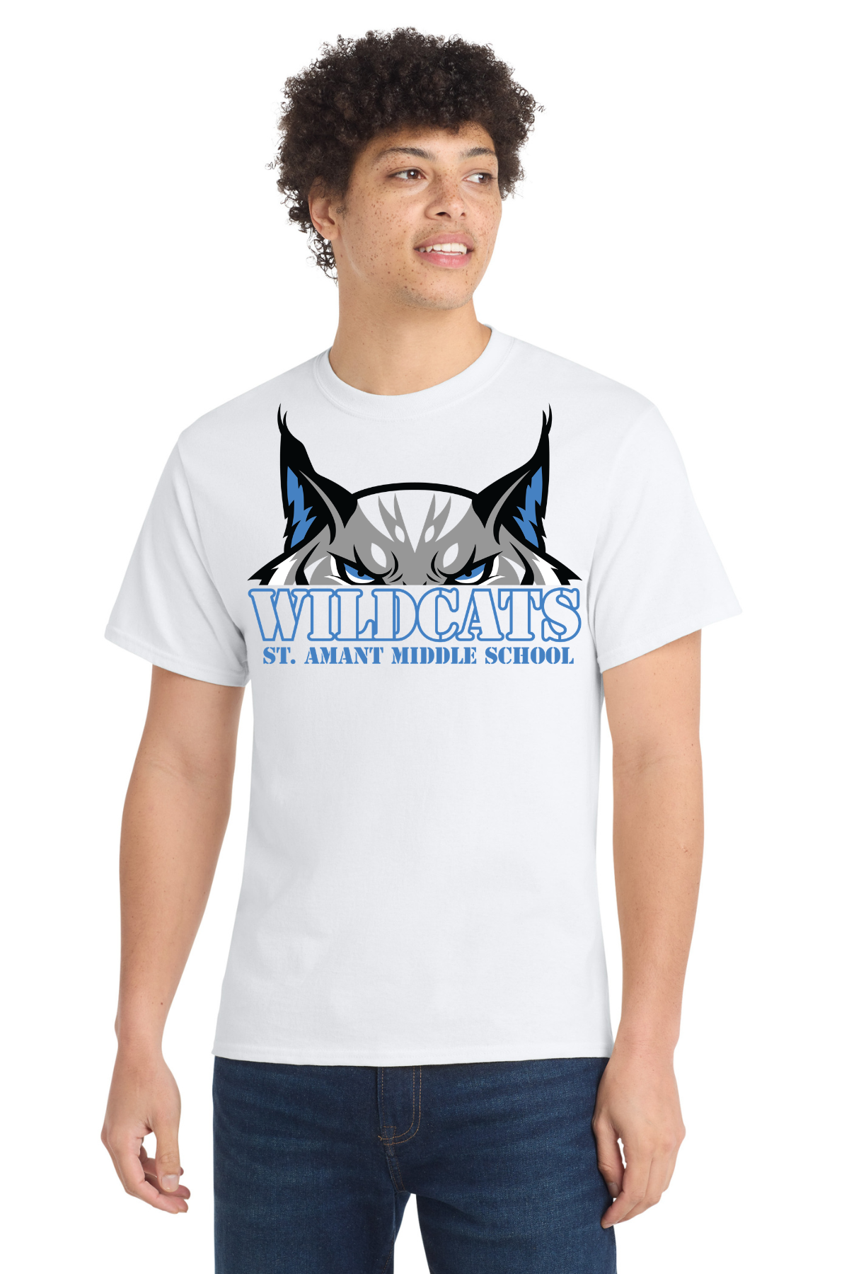 St Amant Middle White Spirit Shirt