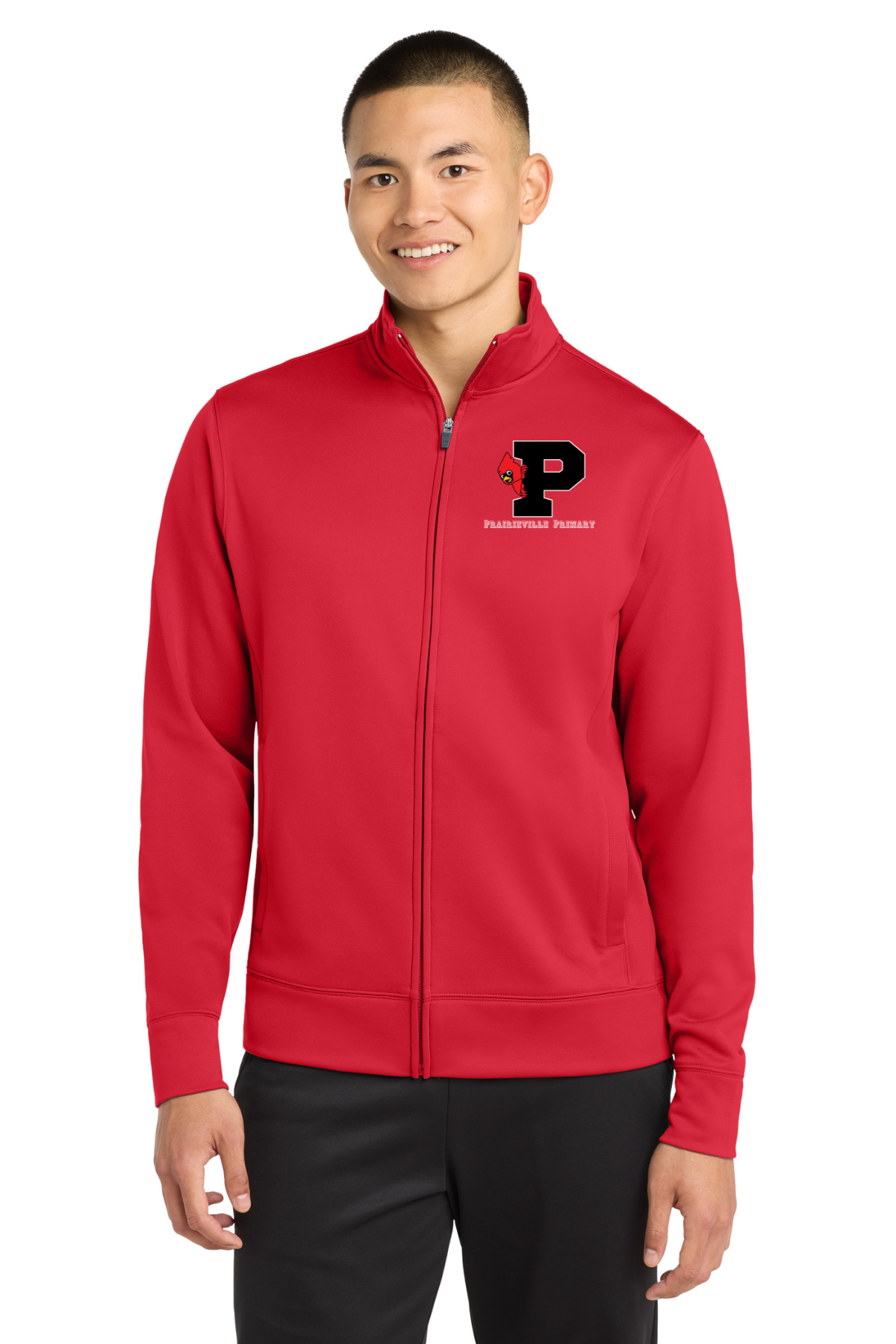 Prairieville Primary Full Zip Jacket - Red