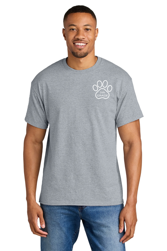 Gonzales Primary Fifth Grade Class Shirt - Sport Grey (Pre Sales until 10/9)