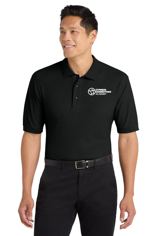 Cypress Connections Academy Men's Silk Touch Polo