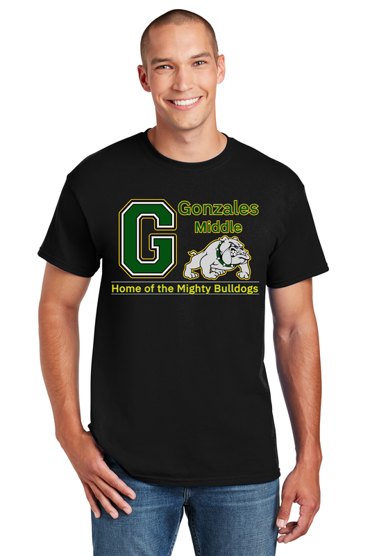 Gonzales Middle Spirit Shirt (Home of Mighty Bulldogs)