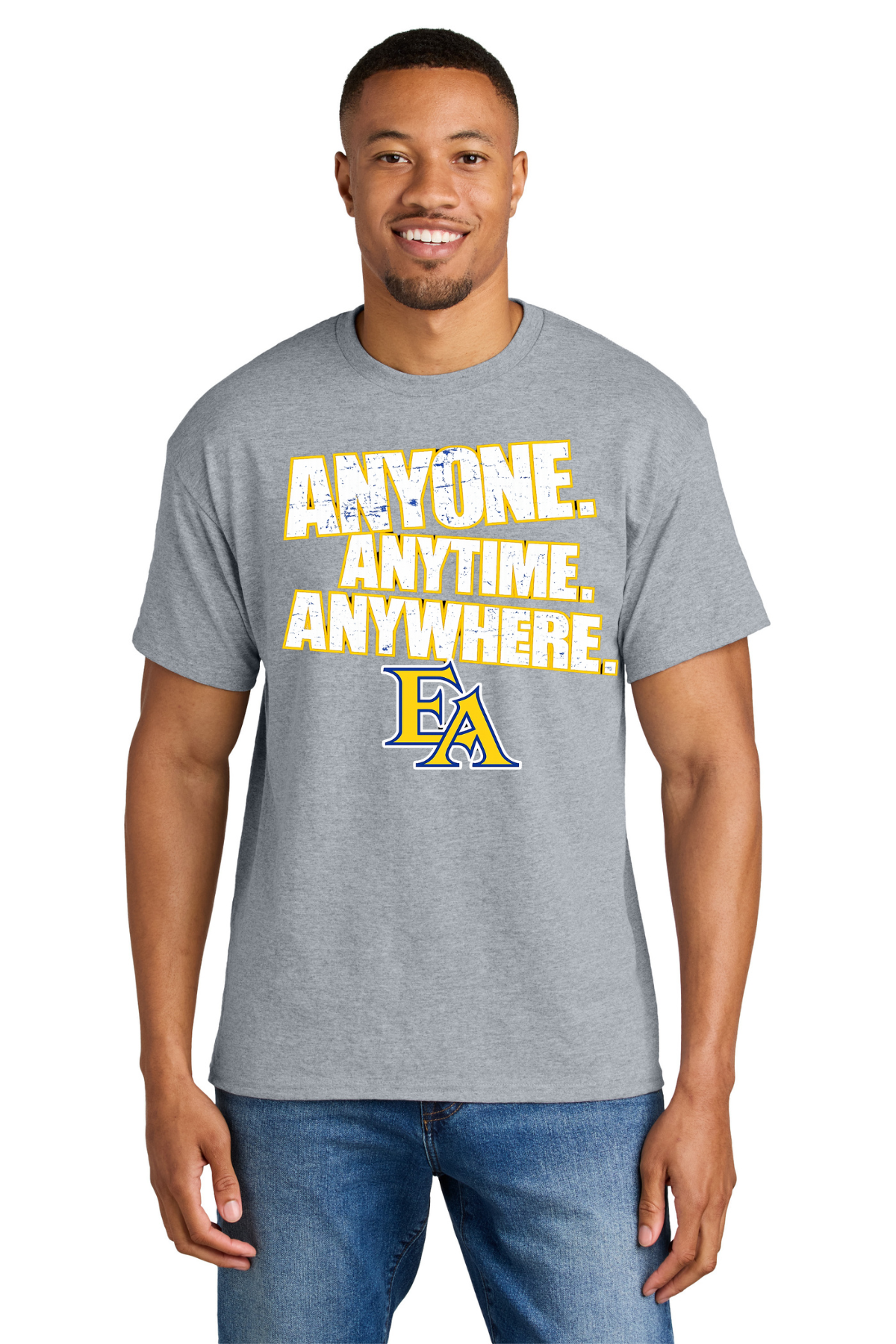 East Ascension High School T Shirt -ANYONE ANYTIME ANYWHERE