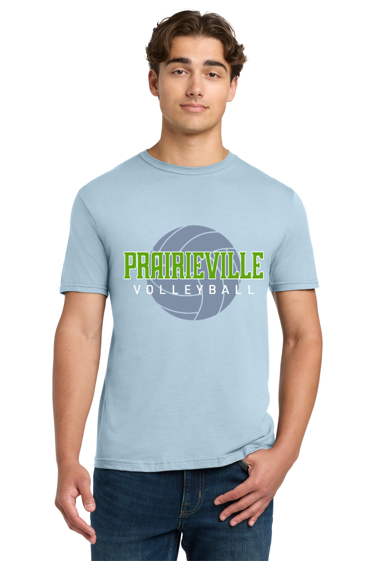 Prairieville High School Volleyball Softstyle Tee - Volleyball Design
