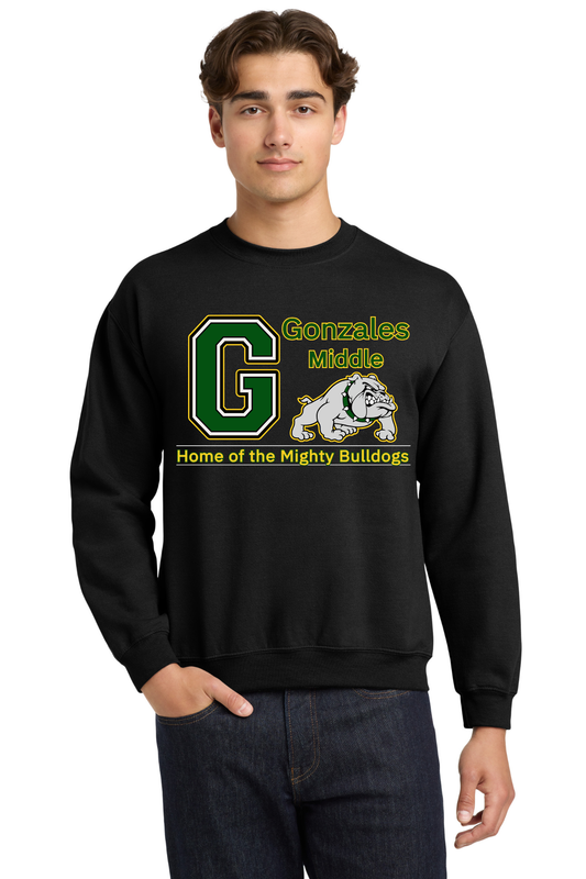 Gonzales Middle Sweatshirt (Home of Mighty Bulldogs)