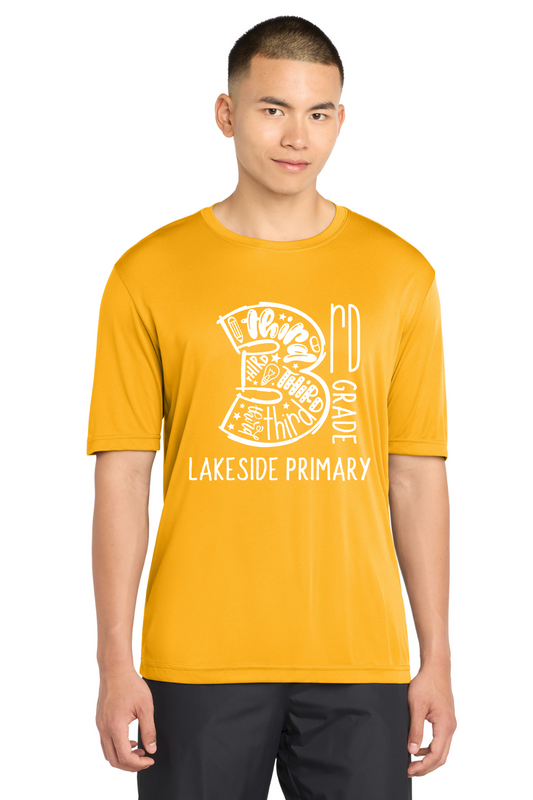 Lakeside Primary Third Grade Class Shirt - Dri Fit (Gold) - PRE ORDER UNTIL AUGUST 28th