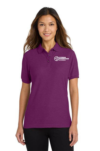 Cypress Connections Academy Women's Silk Touch Polo