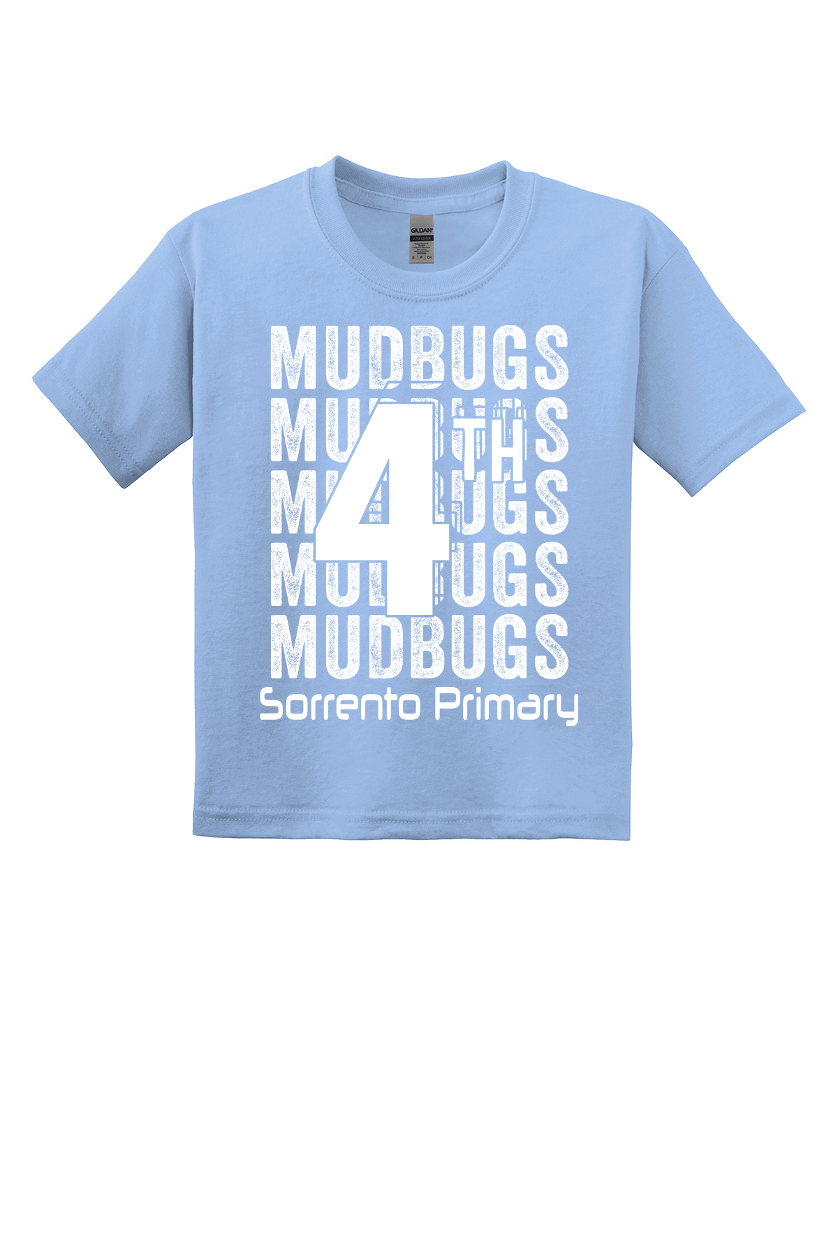 Sorrento Primary Fourth Grade Class Shirt - Light Blue