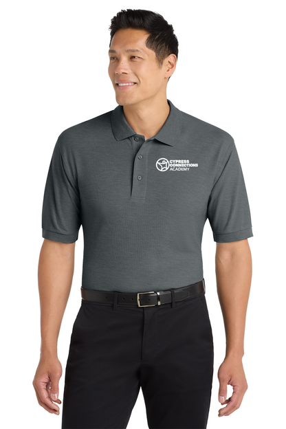 Cypress Connections Academy Men's Silk Touch Polo