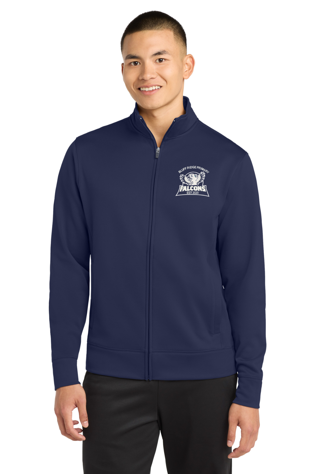 Bluff Ridge Primary Full Zip Jacket - Navy
