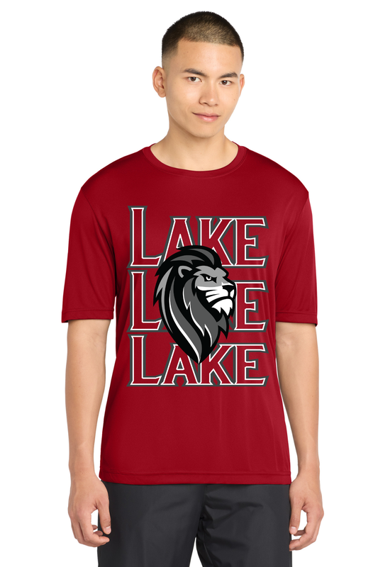 Lake Middle 7th Grade Red Dri Fit Shirt