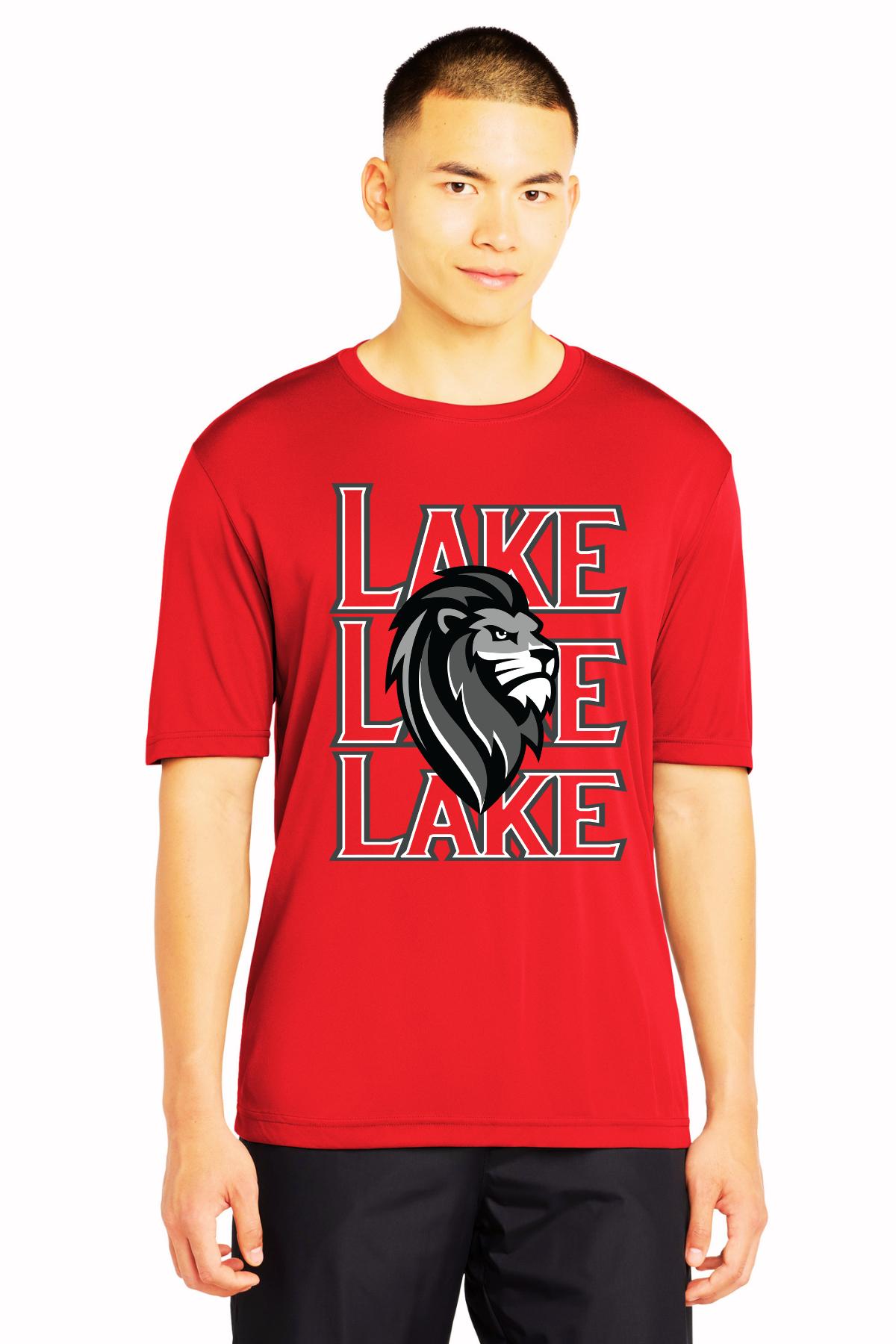Lake Middle 7th Grade Red Dri Fit Shirt