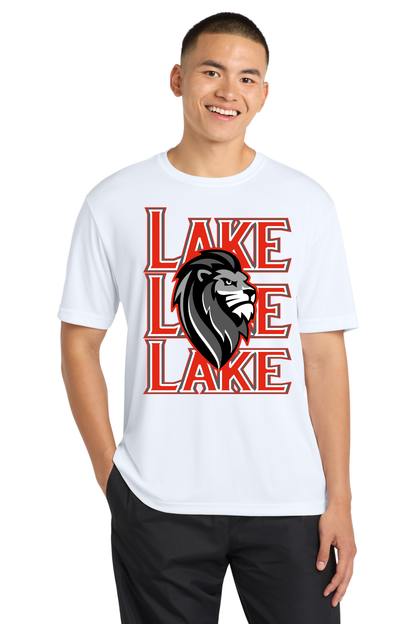 Lake Middle 8th Grade White Dri Fit Shirt