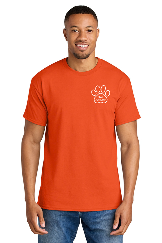 Gonzales Primary Third Grade Class Shirt - Orange (Pre Sales until 10/9)