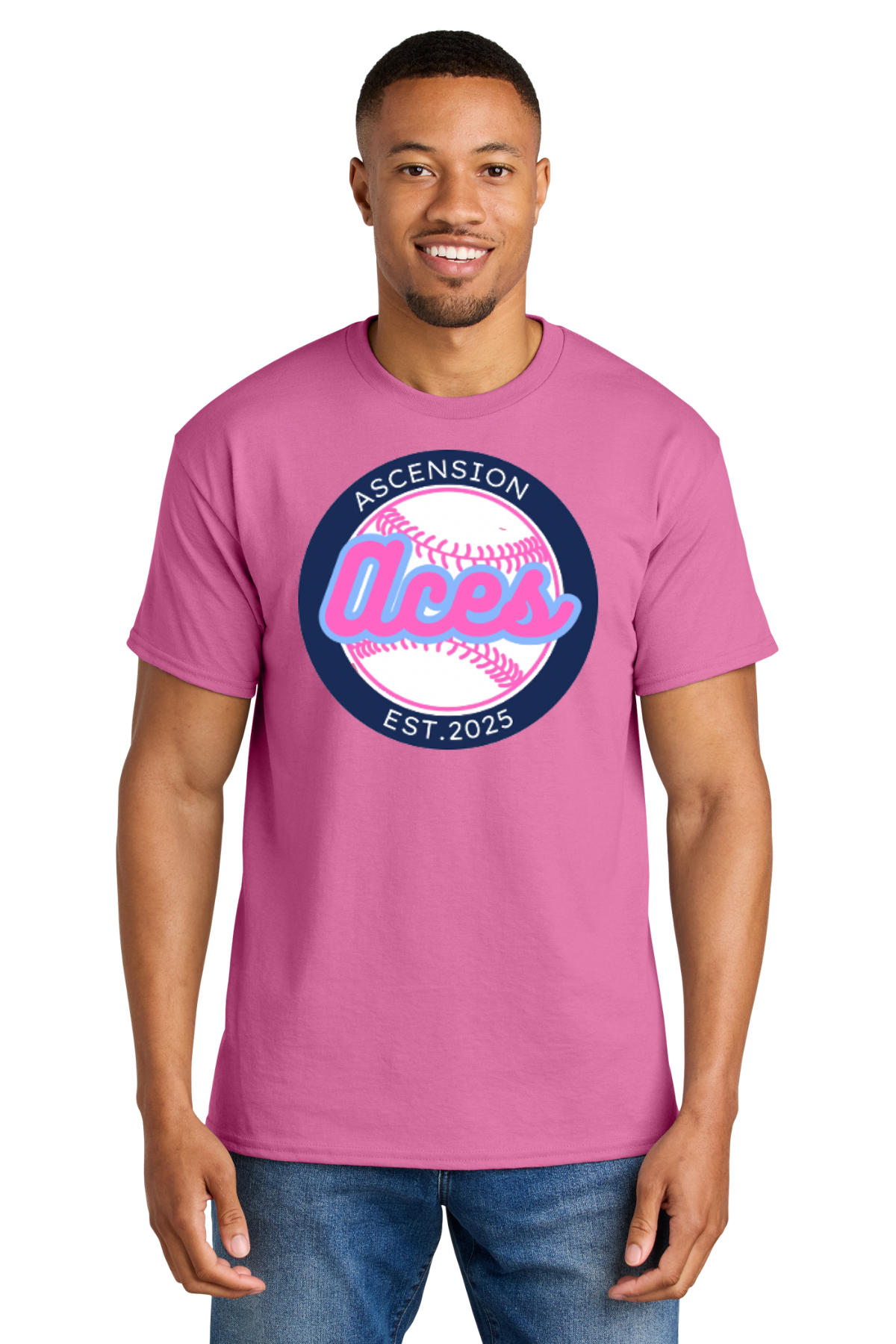 Ascension Aces Round Logo T shirt