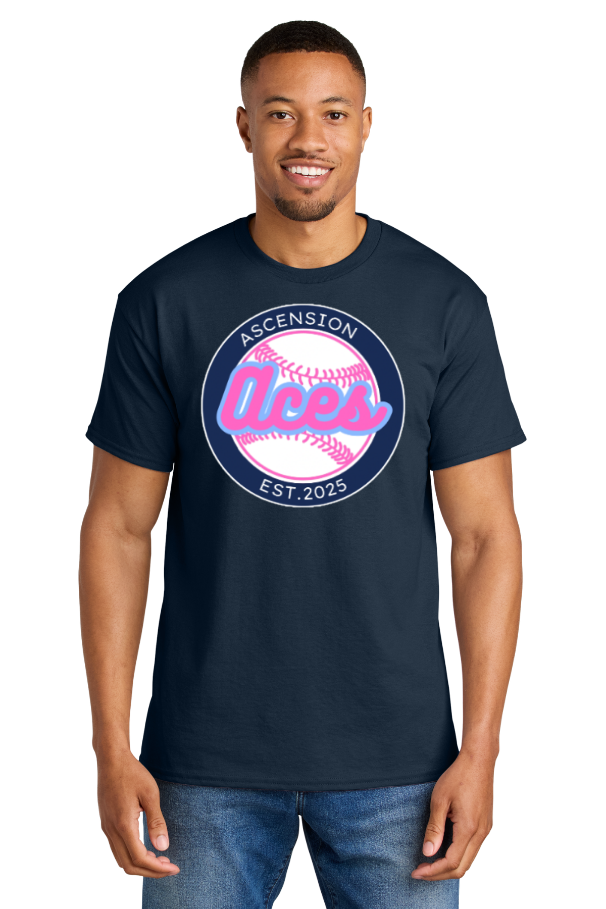 Ascension Aces Round Logo T shirt