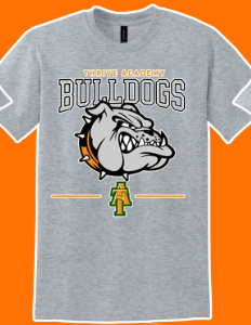 Thrive Bulldog w/ AT T Shirt