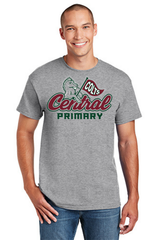Central Primary Sport Grey T Shirt
