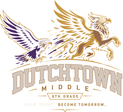 Dutchtown Middle 8th Grade Purple Dri Fit Shirt- PRE SALES UNTIL 9/14