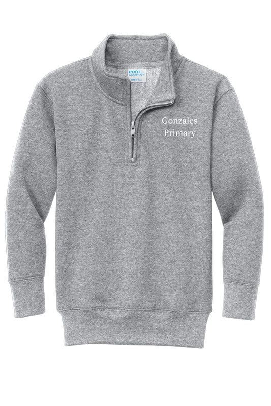 Gonzales Primary Athletic Heather Quarter Zip