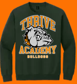 Thrive Circle Bulldog Crewneck