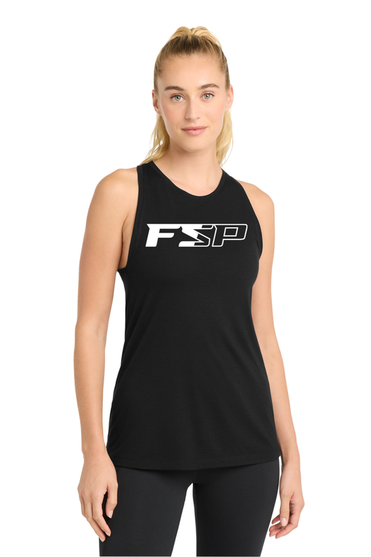 FSP Women's PosiCharge® Tri-Blend Wicking Tank