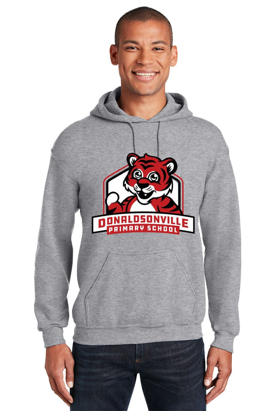 Donaldsonville Primary Sport Grey Hooded Sweatshirt
