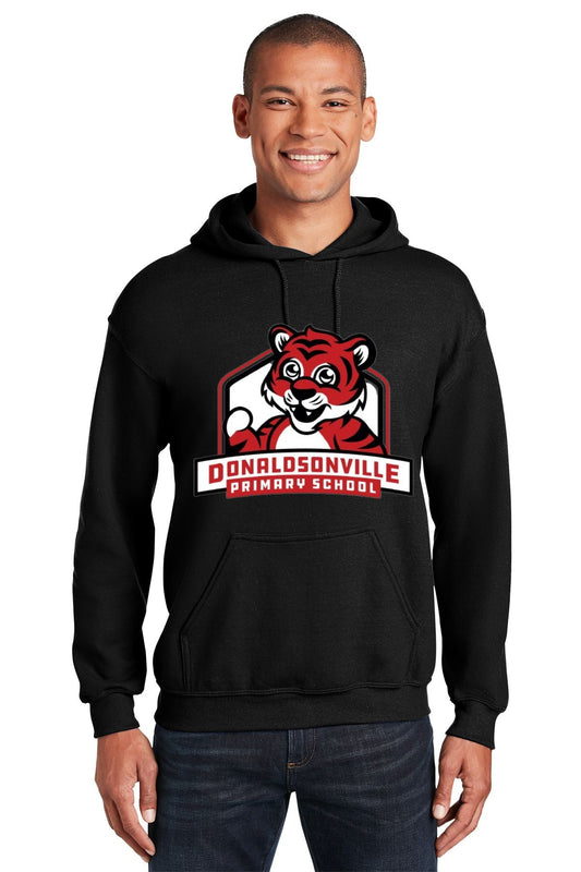 Donaldsonville Primary Black Hooded Sweatshirt