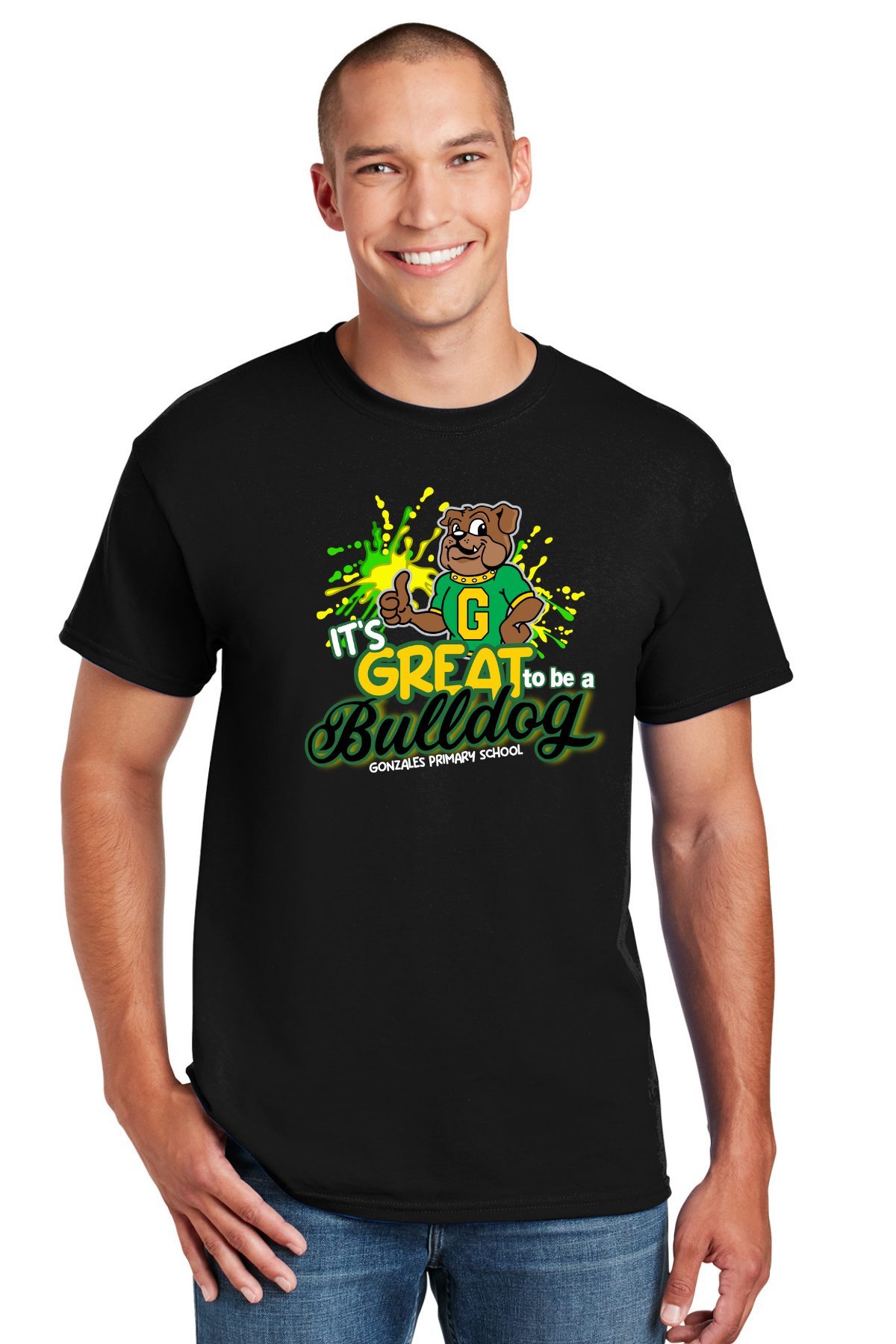 Gonzales Primary Black T Shirt