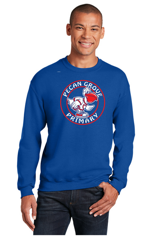 Pecan Grove Royal Blue Crewneck Sweatshirt