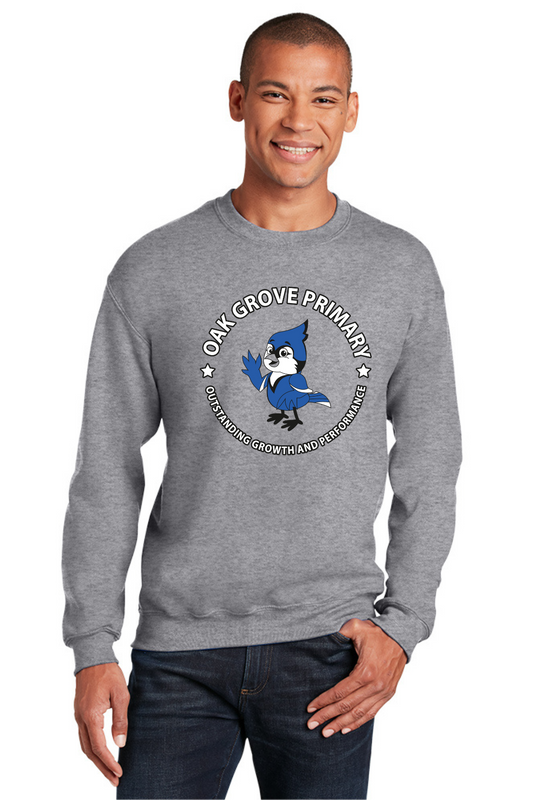 Oak Grove Primary Sport Grey Crewneck Sweatshirt