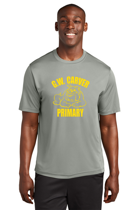 G W Carver Primary Dri Fit T Shirt - Grey Concrete