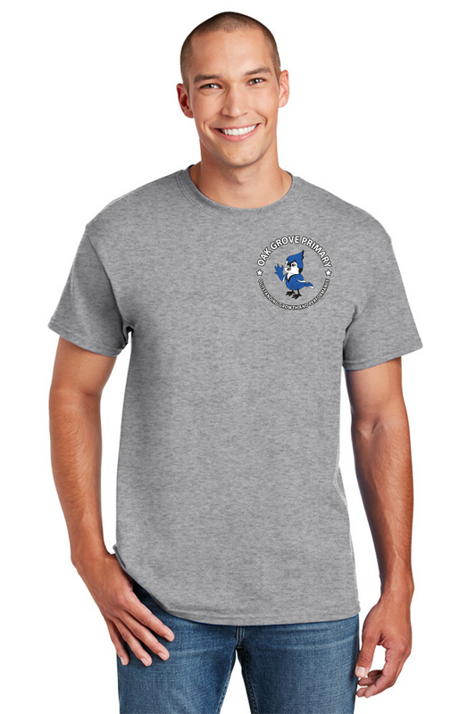 Oak Grove Primary Sport Grey T Shirt