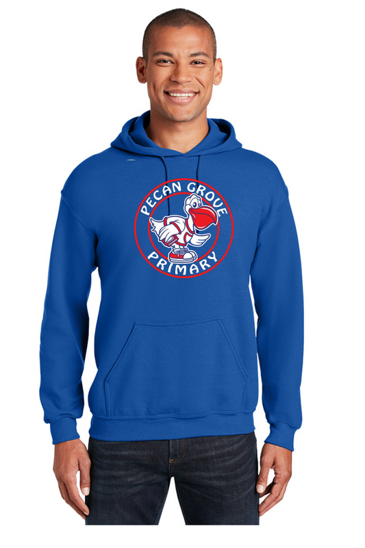 Pecan Grove Royal Blue Hooded Sweatshirt